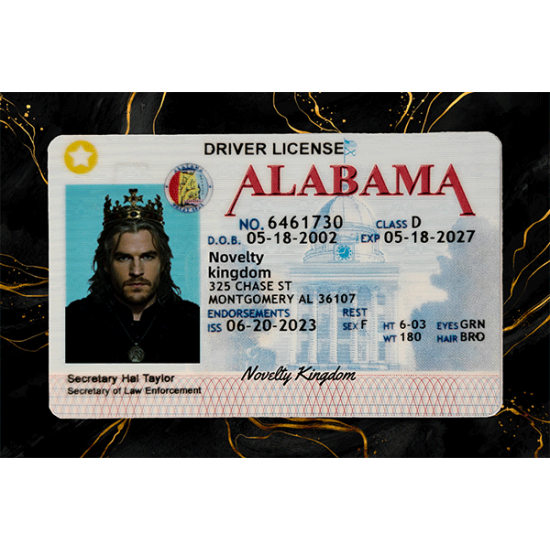 Alabama Fake DL