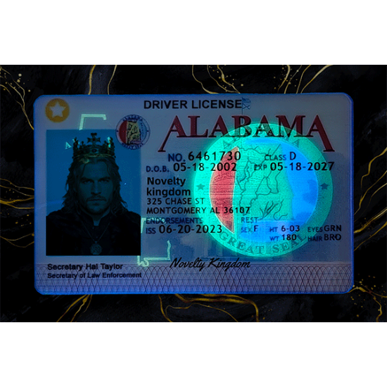 Alabama Fake DL