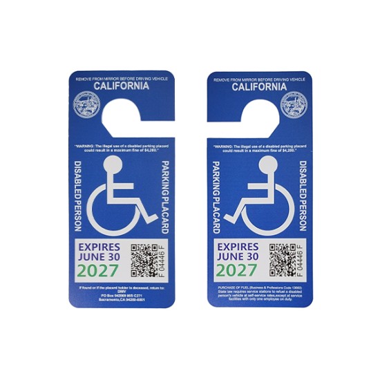 California Disabled Parking Permit