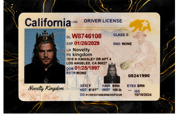 California Fake DL