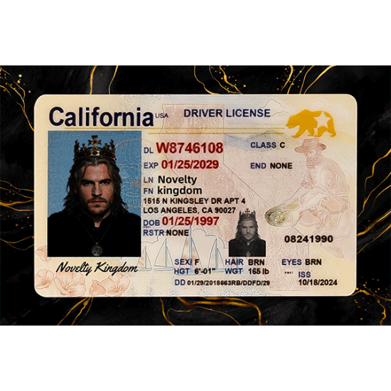 California Fake DL