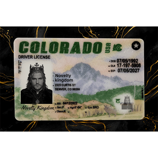 Colorado Fake DL