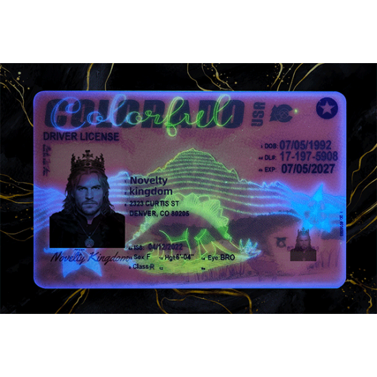 Colorado Fake DL