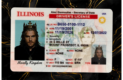 Illinois Fake DL