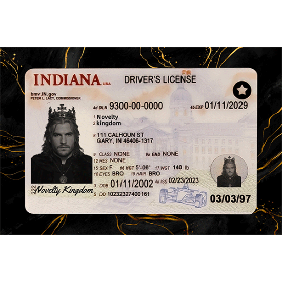 Indiana Fake DL