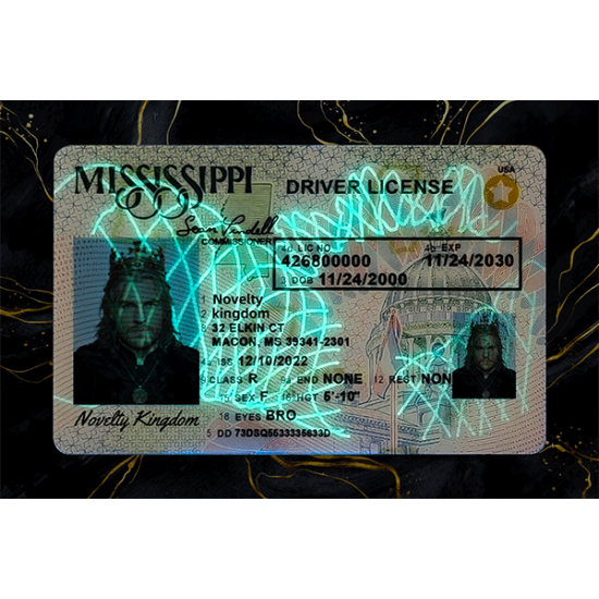 Mississippi Fake DL