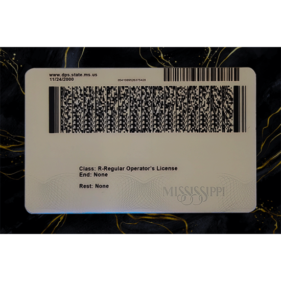 Mississippi Fake DL