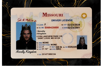 Missouri Fake DL