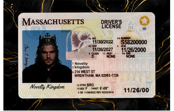 Massachusetts Fake DL