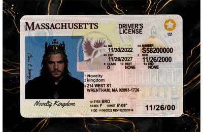 Massachusetts Fake DL