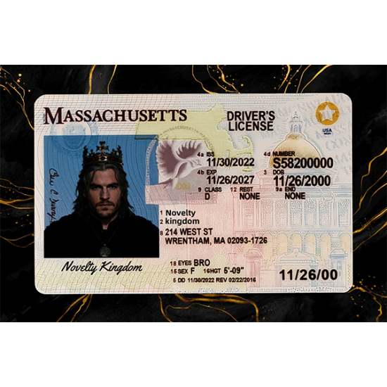 Massachusetts Fake DL