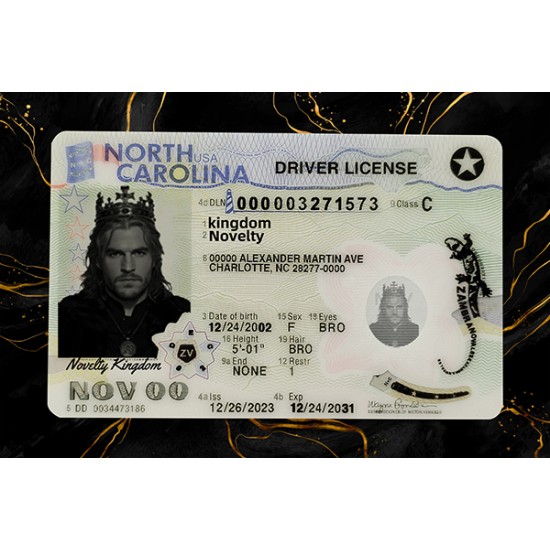 NORTH CAROLINA Fake DL (2025 VERSION)