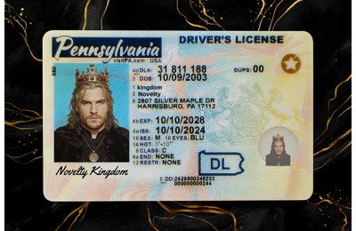 PENNSYLVANIA Fake DL (2025 VERSION)