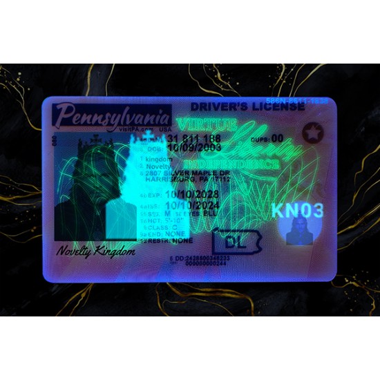 PENNSYLVANIA Fake DL (2025 VERSION)