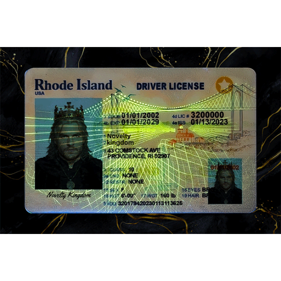 Rhode Island Fake DL