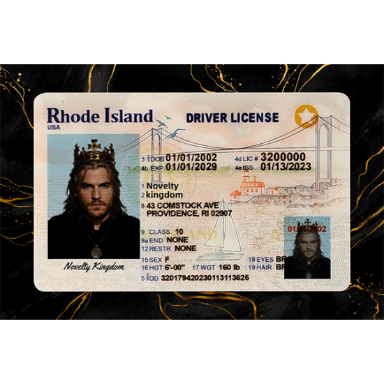 Rhode Island Fake DL