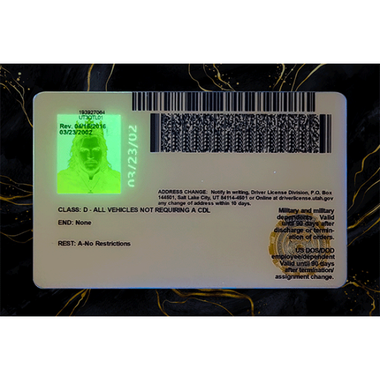 Utah Fake DL