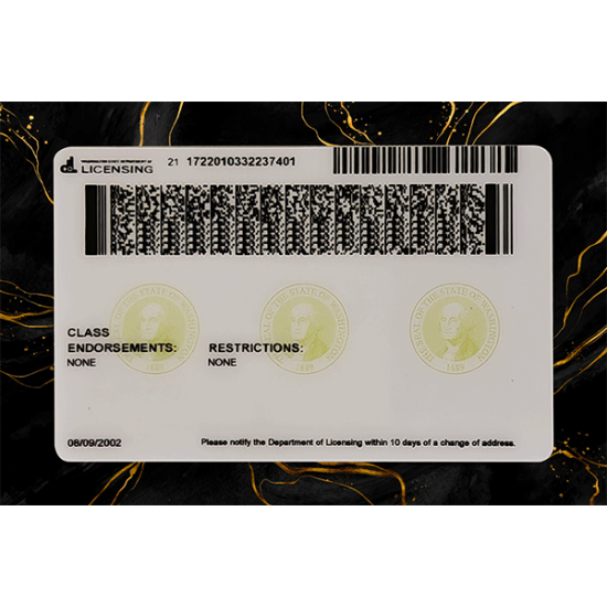Washington Fake DL