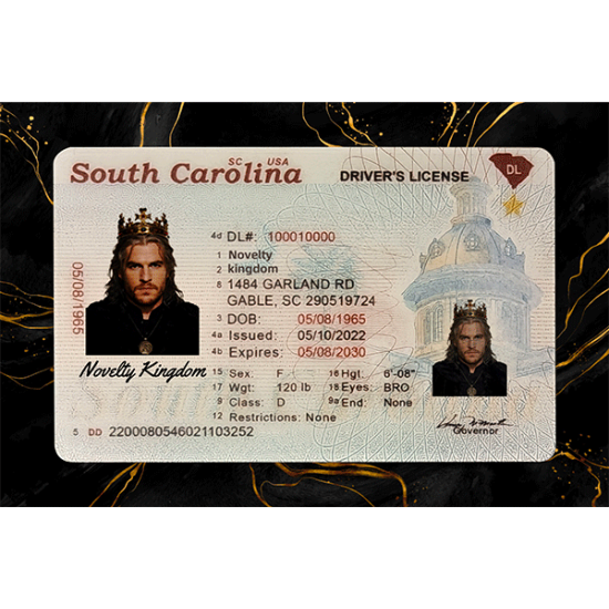 South Carolina Fake DL
